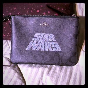 Large Coach Star Wars Wristlet